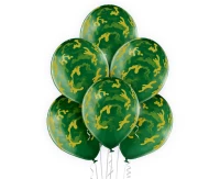 Balloons Belbal 12", D11, camouflage, 6 pcs